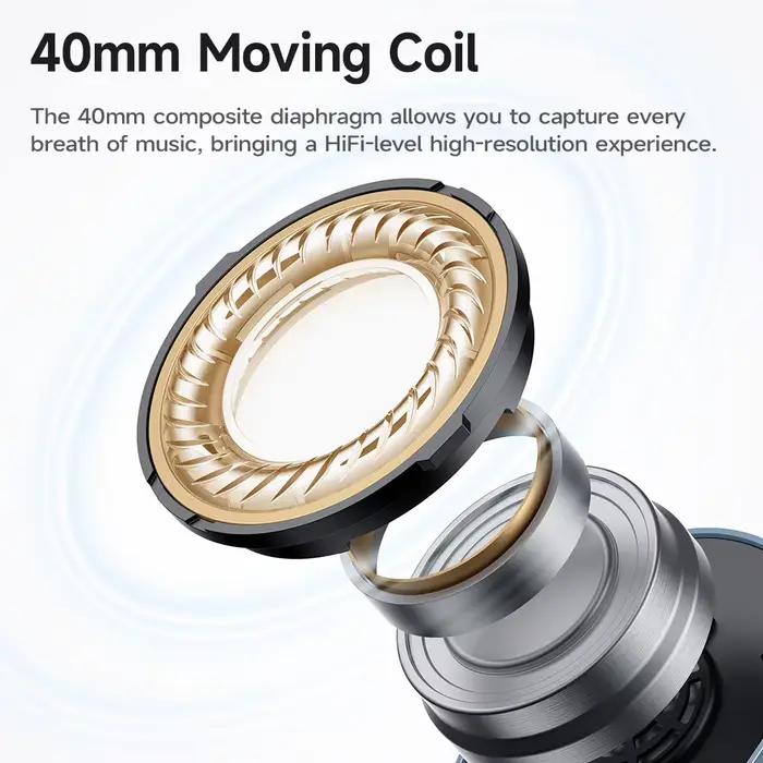 HOCO W35 Max casque de musique HiFi sans fil 42mm bobine haut-parleur couleur bonbon Bluetooth 5.3 S