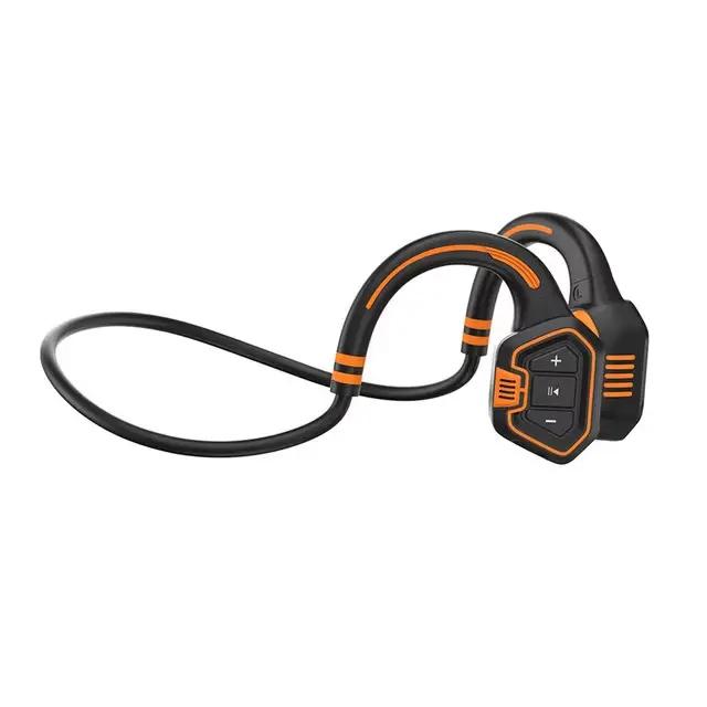 Casque de sport sans fil à Conduction osseuse AS9, étanche, mémoire de 16 go intégrée, lecteur de mu