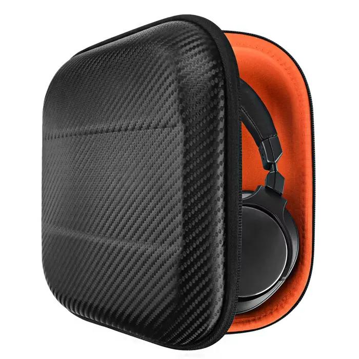 Étui pour casque Geekria Shield compatible avec Audio-Technica ATH-MSR7NC, ATH-MSR7GM, ATH-MSR7BK, é