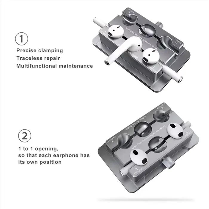 T28C! MS1 fixation de réparation d'écouteurs pour AIR PODS modulaire pour Air Pods 1-3 écouteurs san