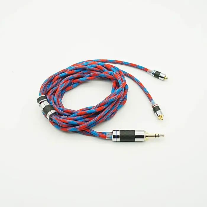 Penon Bass-Câble de remplacement pour écouteurs Audiophile, alliage d'argent cuivre, ODavid mixte, m
