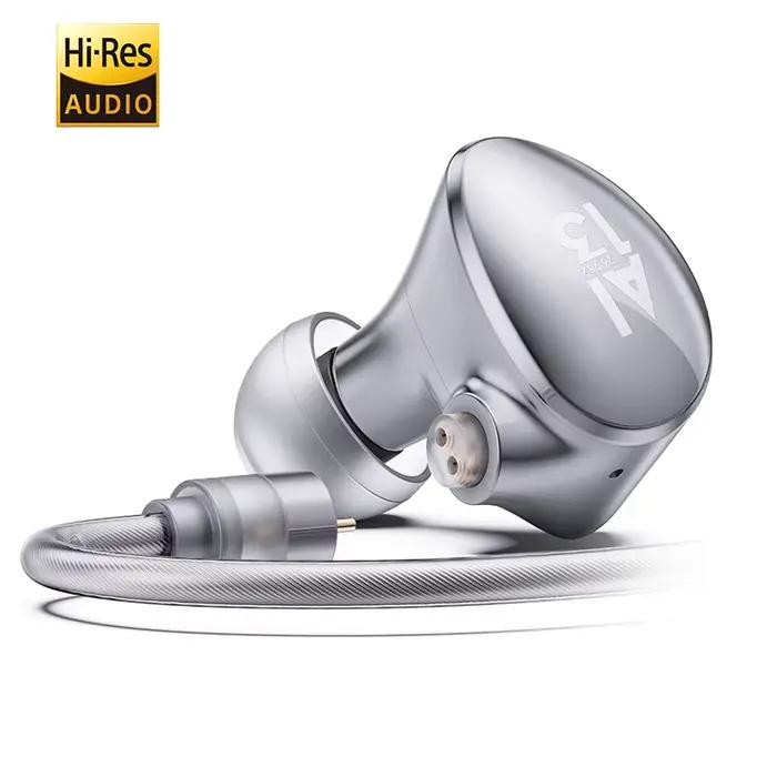 WHIZZER Kylin HE03AL Plus Knowles TWFK-30017 hybride IEMs 1DD + 2BA HiFi écouteurs 5N OFC câble alli