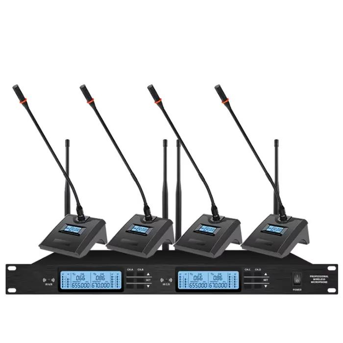 Système de chaudière sans fil UHF professionnel, portable, karaoké à domicile, fête, scène