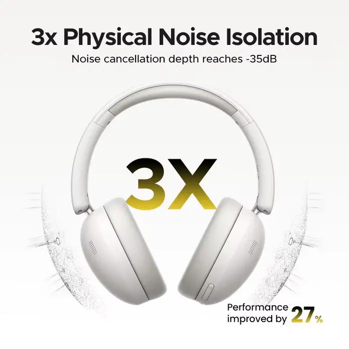 UGREEN-Casque Bluetooth sans fil avec microphone, 80 heures de lecture, HiFi Stereo Over Ear Médiate