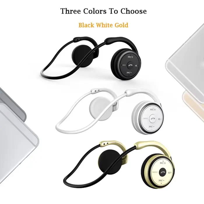Humanity-Casque de sport sans fil portable, Bluetooth, prise en charge de la carte TF 32G, radio FM,