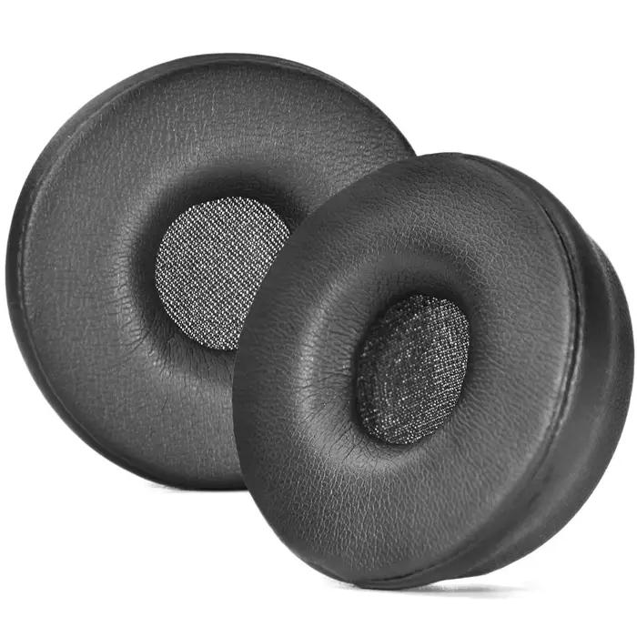 Coussinets d'oreille en cuir de remplacement de haute qualité avec boucle pour écouteurs stéréo Jabr