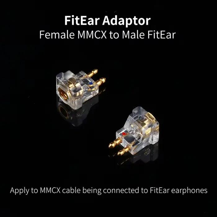 Adaptateur fitear fitear 2 broches fitear 0.78 fitear iem connecteur fitear 0.78 vers fitear mmcx ve