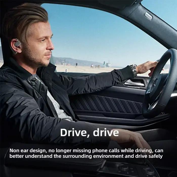 Ecouteurs sans fil Bluetooth 5.4 haute fidélité avec annulation active du bruit pour musique et jeux intra-auriculaires filaires