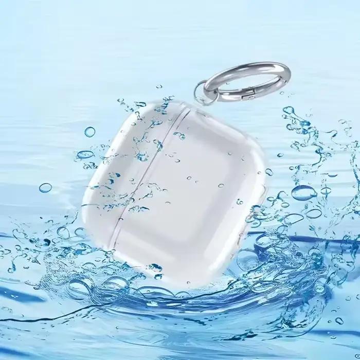 Écouteurs Bluetooth sans fil ANC 2025 pour AirPods 4ème génération avec étui transparent en silicone pour réduction de bruit et protection élégante occassions quotidiennes et cadeaux
