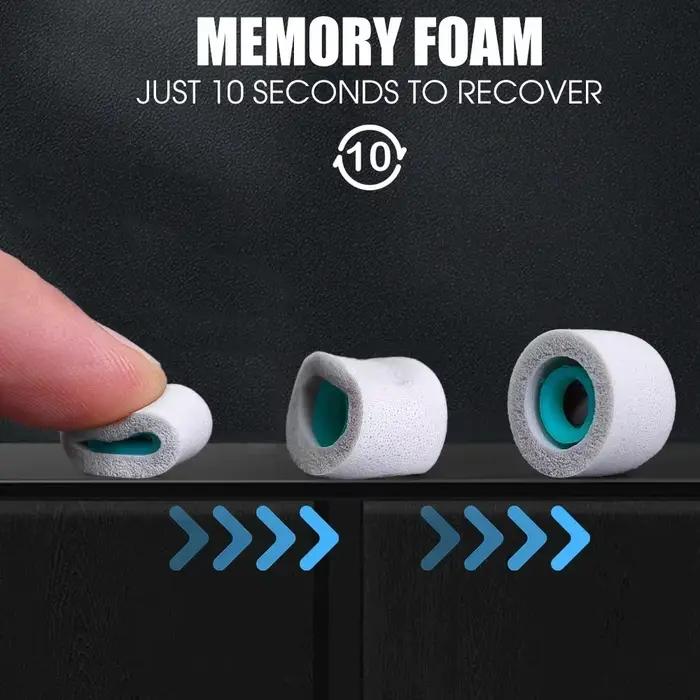 Remplacement Écouteurs en mousse à mémoire de forme embouts d'oreille pour Sony WF-1000XM4 WF-1000XM3 suppression du