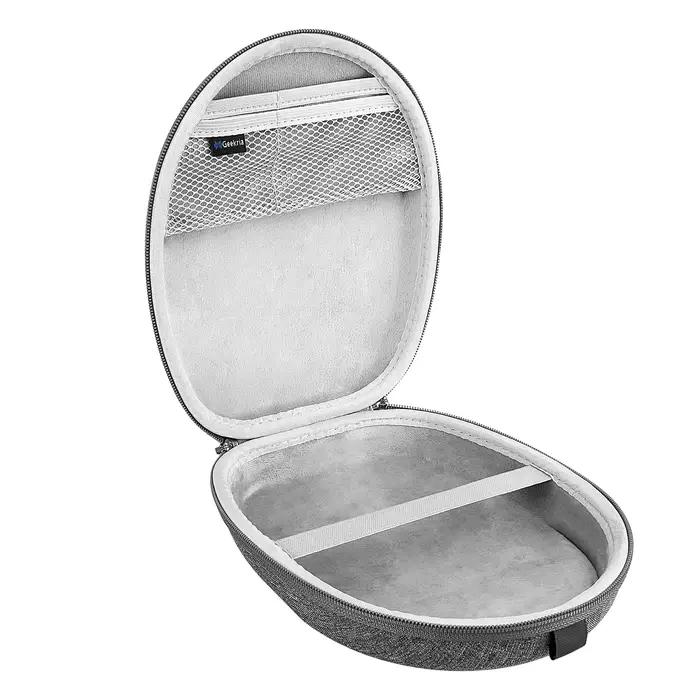 Sacs de transport pour écouteurs compatibles Jabra Evolve2 30 MS, 65 UC, 75 PC Wired étui protecteur robuste avec rangement pour câbles et accessoires