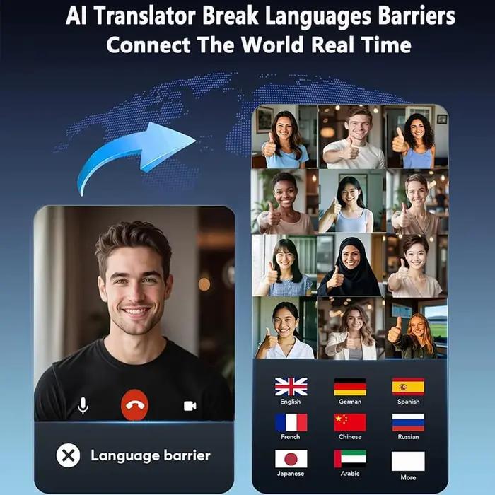 Écouteurs Traducteurs Linguistiques : Appels Clairs
