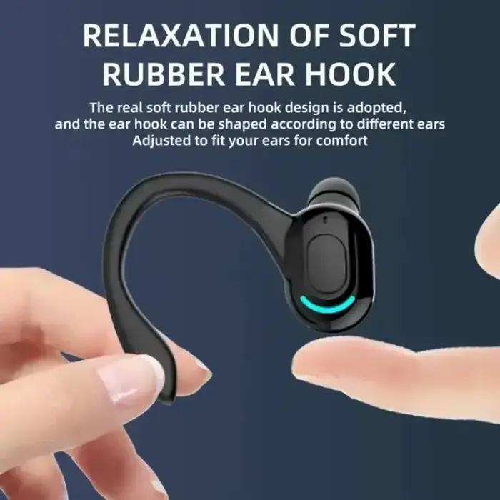 F8 Bluetooth 5.2 écouteur sans fil crochet d'oreille Mini casque d'affaires HIFI basse suppression du bruit sport jeu écouteurs