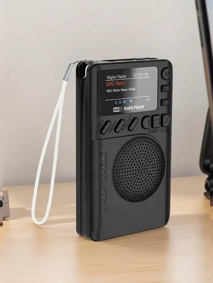 Mini radio numérique DAB FM avec prise casque