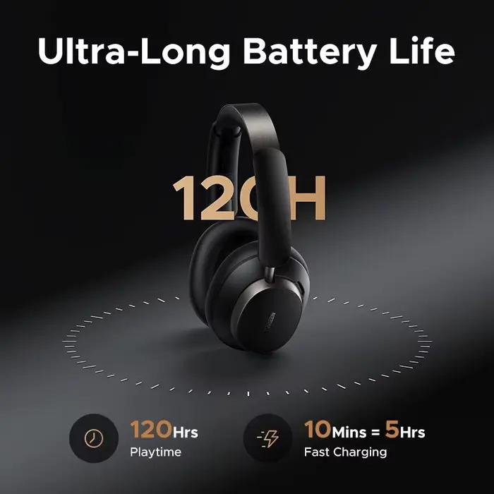 Écouteurs Studio Pro UGREEN 48dB ANC Bluetooth Haut-parleurs Dynamiques Annulation Active du Bruit Personnalisable Pour Femmes Hommes Occasions Spéciales