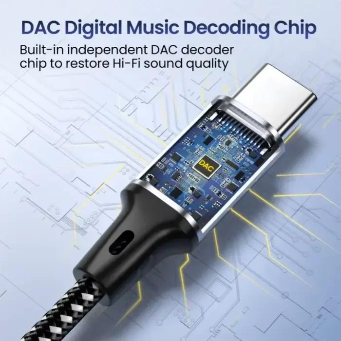 Câble Audio Jack 3.5 type-c
