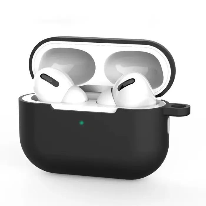 Pour AirPods Pro étui de protection Silicone nouvelle couleur unie Apple Bluetooth casque coque souple housse