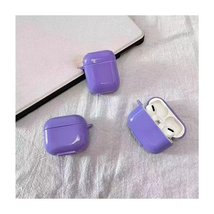 Écouteurs verticaux mono-auriculaires de couleur unie