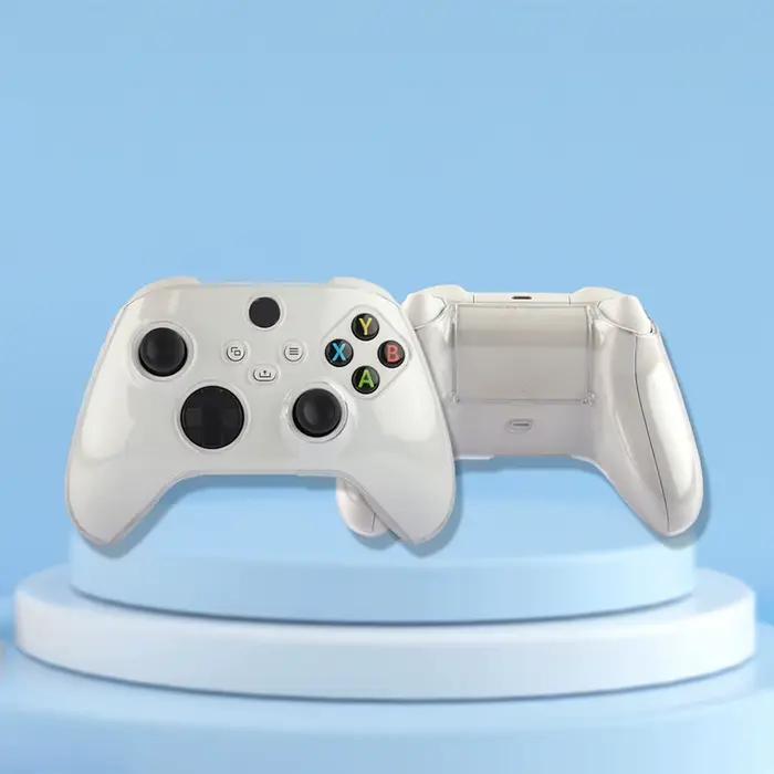 Étui transparent en cristal clair, coque transparente antidérapante, étui de protection antichoc pour manette Xbox Series X/S