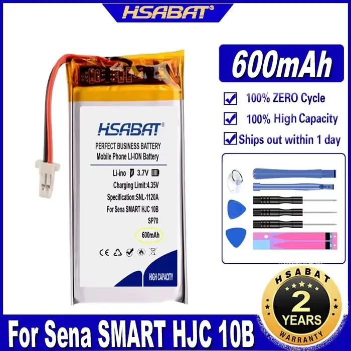 952439 SP SP 402540 Batterie SP70 pour casque sans fil Octelect Sena 50S 30K SMH-5 SMH10 / SMART HJC 10B / 10S 20S S10