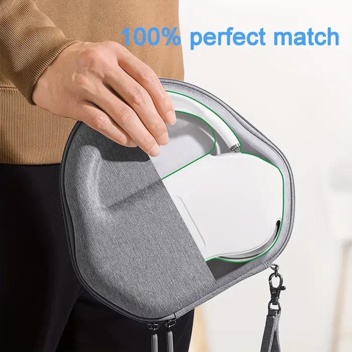 Etui de voyage pour AirPods Max - Organisateur durable et léger avec rangement de câble de chargement pour AirPods Max occassions spéciales déplacements voyages protection élégance