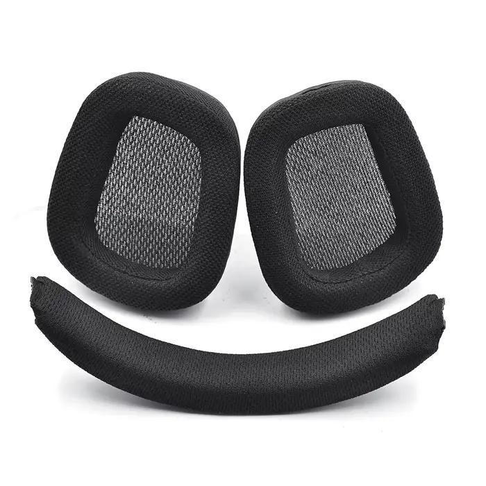 WiPrintsauna Band pour Logitech G533 G 533, coussinets d'oreille, coussin, cache-oreilles, casque de jeu sans fil