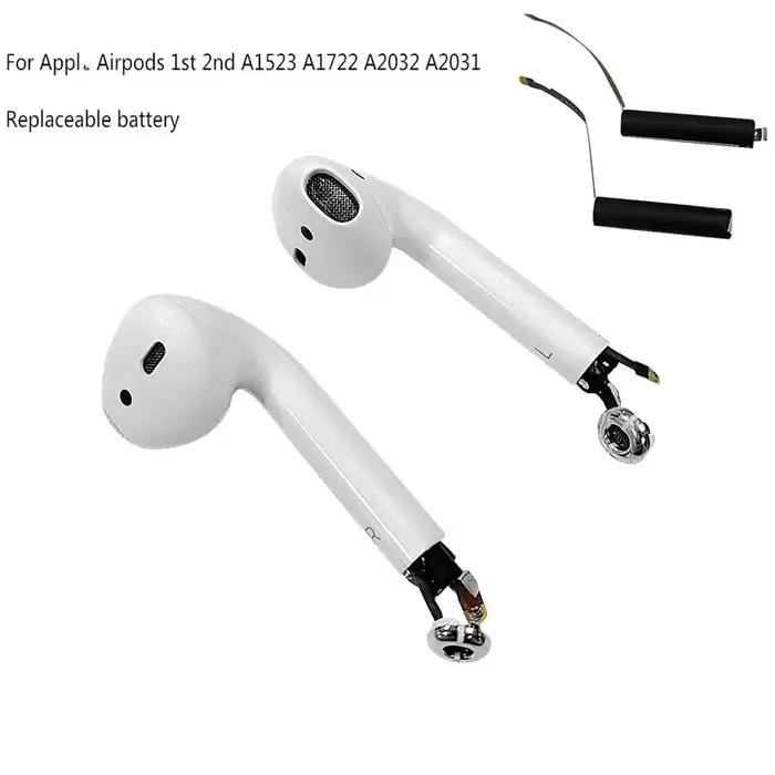 Batterie de remplacement pour Airpods 1er 2ème A1604 A1523 A1722 A2032 A2031 Air Pods 1 2 GOKY93mWhA1604