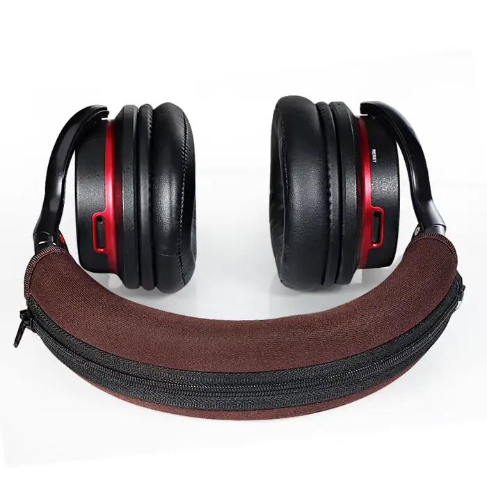 Coussinets d'oreille en cuir doux haute qualité pour Audio Technica MSR7 MSR7SE MSR7NC DSR7BT SR9 DSR9BT M70x M50x M40x M30X M20X WS550IS WS770IS WS1100 Blanc Bleu Brun Multicolore Rouge Gris Noir
