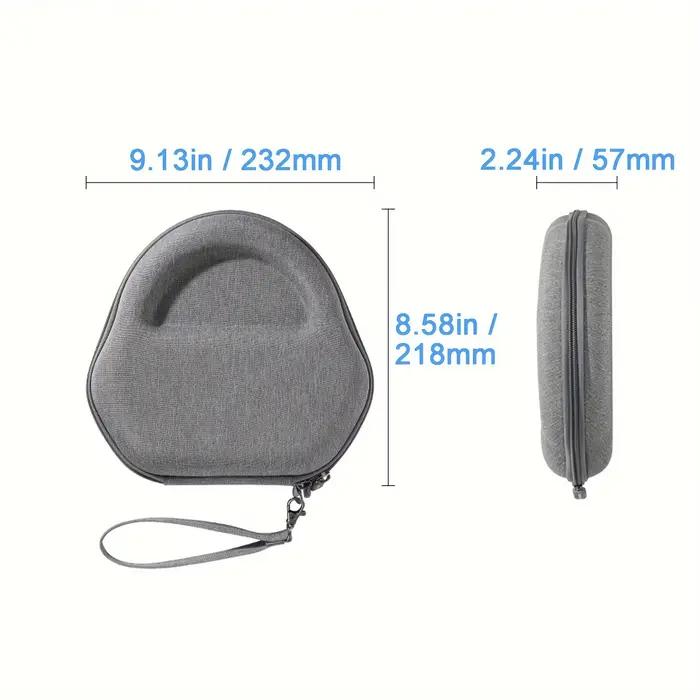 Etui de voyage pour AirPods Max - Organisateur durable et léger avec rangement de câble de chargement pour AirPods Max occassions spéciales déplacements voyages protection élégance