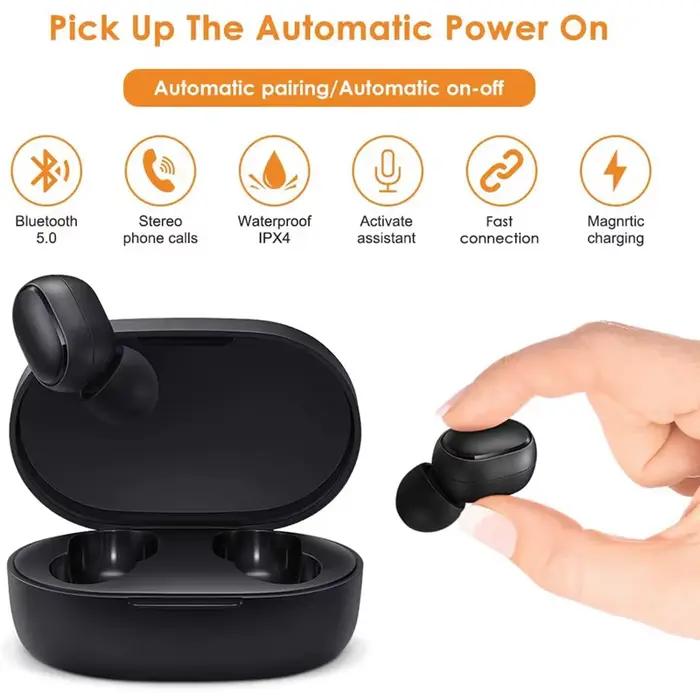 Écouteurs sans fil Redmi Airdots 2 avec annulation active du bruit pour le jeu vidéo, musique et activités sportives occasions spéciales