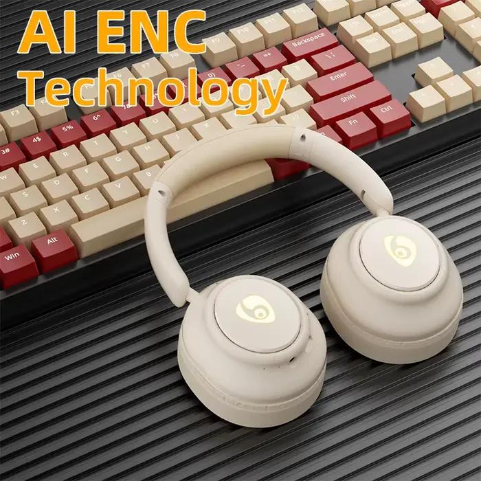 Casque Bluetooth à réduction de bruit 48 dB