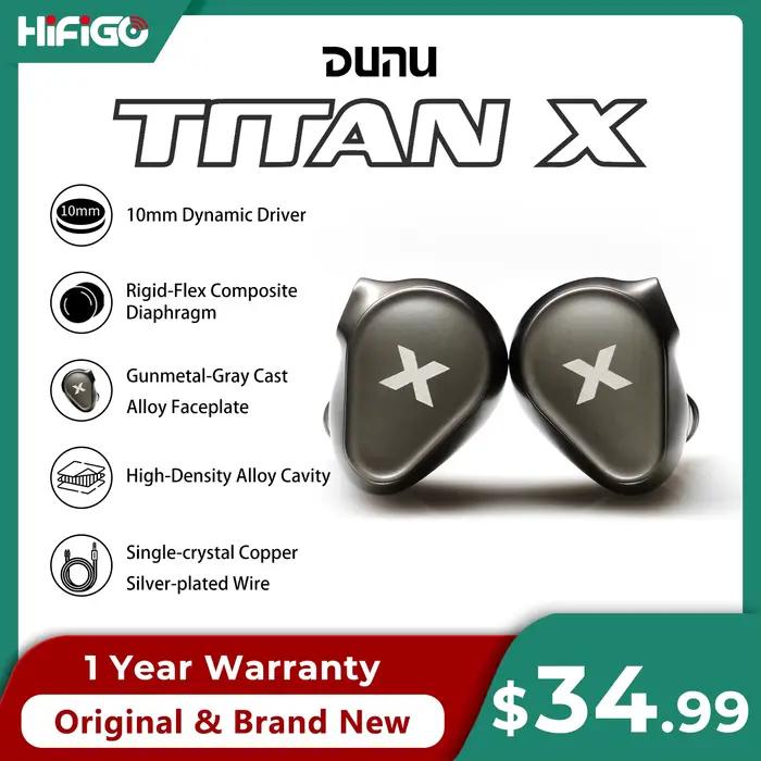 Écouteurs intra-auriculaires DUNU Titan X HiFi
