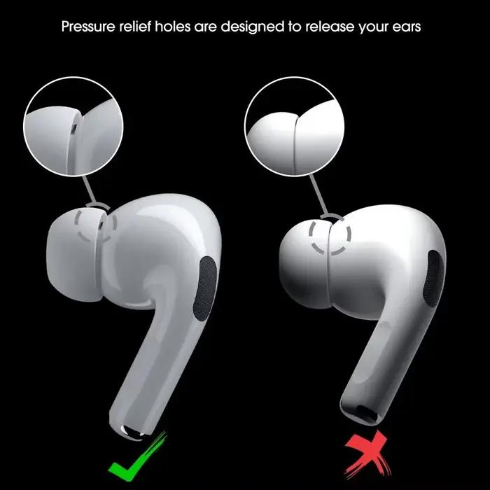 Embouts d'écouteurs de remplacement pour Airpods Pro 1 2