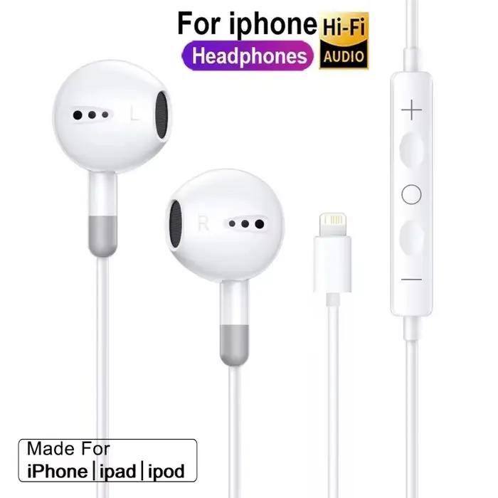 Écouteurs filaires originaux pour iPhone 17 16 15 Pro Max