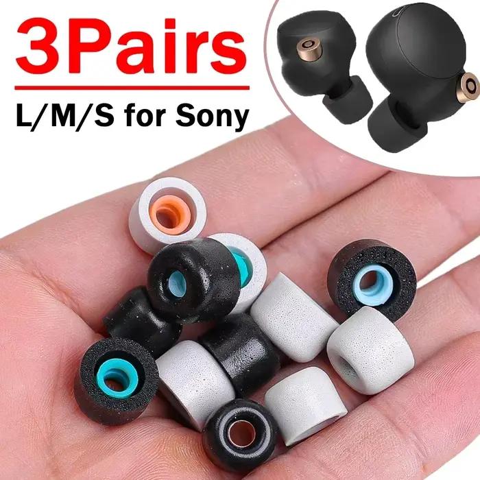 Embouts d'écouteurs de remplacement en mousse à mémoire de forme pour Sony WF-1000XM4 WF-1000XM3