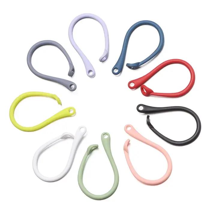 Clip anti-perte pour écouteurs Apple AirPods 1 2 3 Pro, en Silicone, sans fil, Bluetooth, pour le sport, prévient la chute des écouteurs