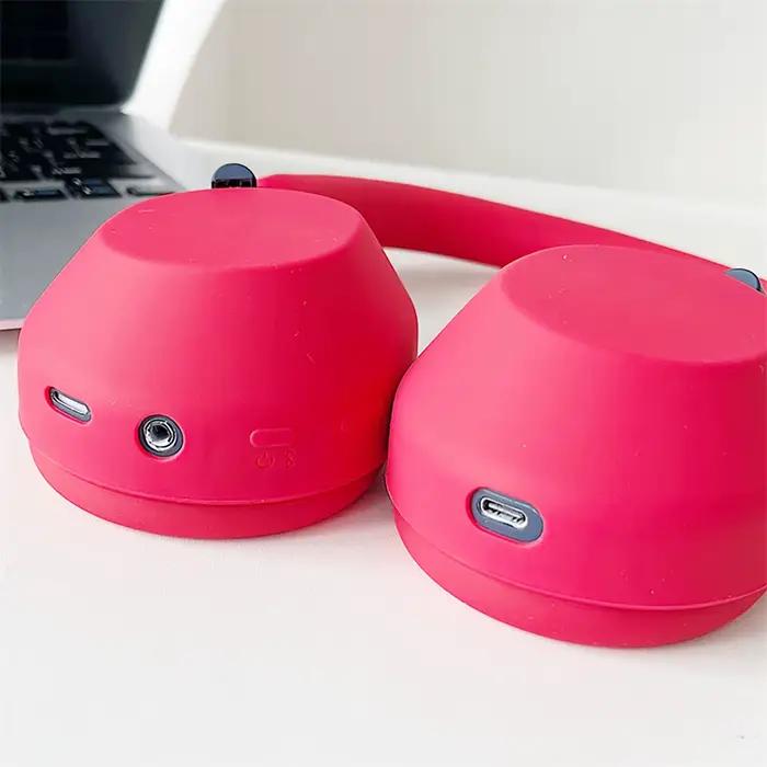 Coque en silicone mode 5 en 1 pour Sony WH-XM5/XM6 - Housse pour écouteurs tout-en-un souple anti-rayures