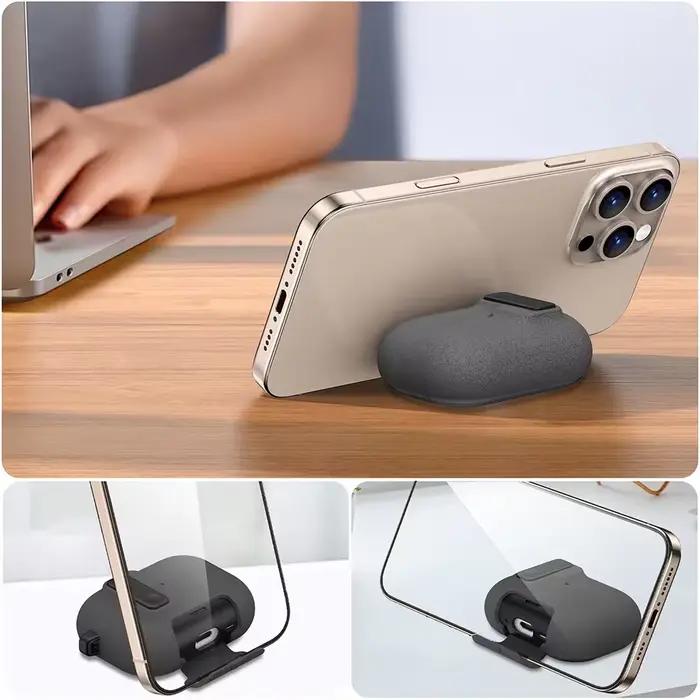 2025 nouveau pour Airpods Pro 3 étui avec verrouillage automatique et Kit de nettoyage support de téléphone conception