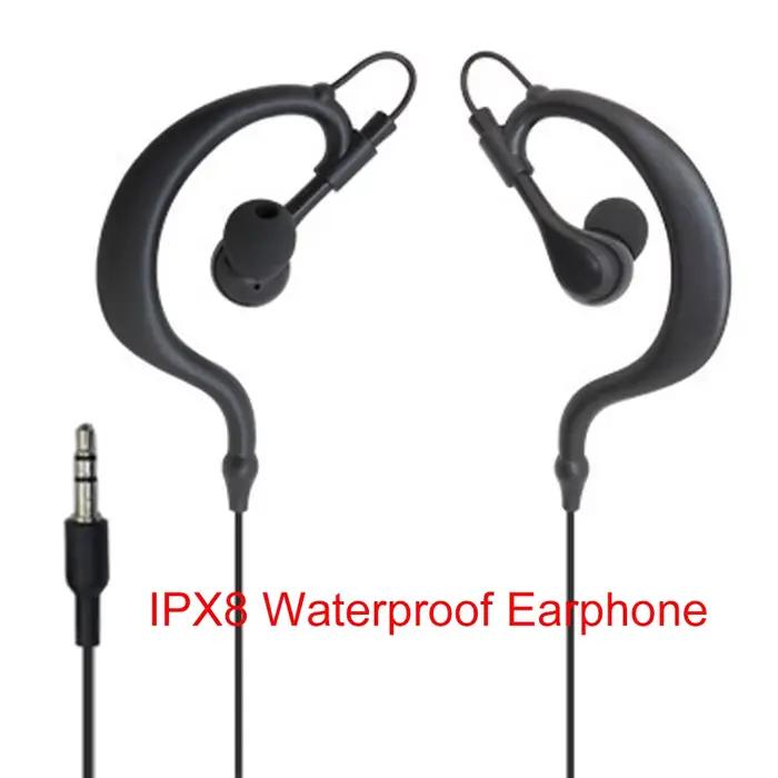Écouteurs intra-auriculaires étanches IPX8 pour nageurs, sportifs et amoureux de la musique occasions spéciales