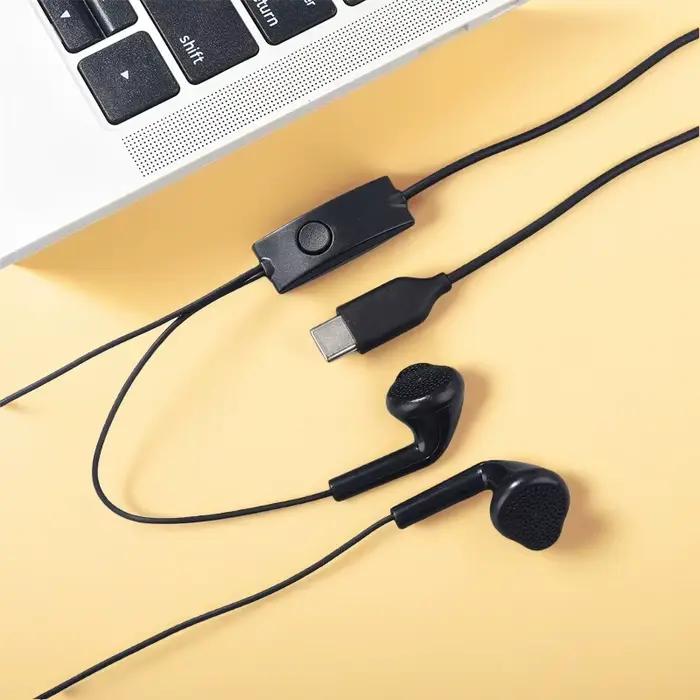 Écouteurs filaires Rockever Type C S5830 avec microphone pour Samsung Galaxy A17 A25 A26 A54 A53 F55 Z Flip 7 6 5 occasions spéciales pour la lecture, le travail et les activités sportives