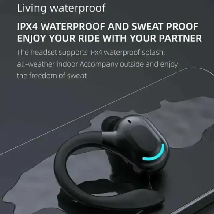 F8 Bluetooth 5.2 écouteur sans fil crochet d'oreille Mini casque d'affaires HIFI basse suppression du bruit sport jeu écouteurs