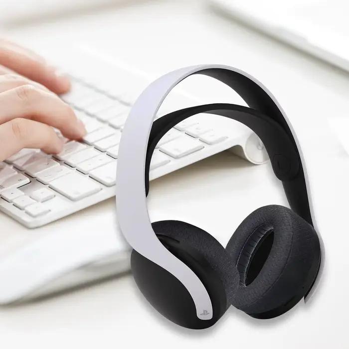 Remplacement des coussinets doreille PS5 pour Sony Playstation 5 Pulse 3D tissu maillé respirant et mousse à mémoire de forme haute qualité pour gamer confort sonore durable et installation facile occasions de jeu et cadeaux pour passionnés