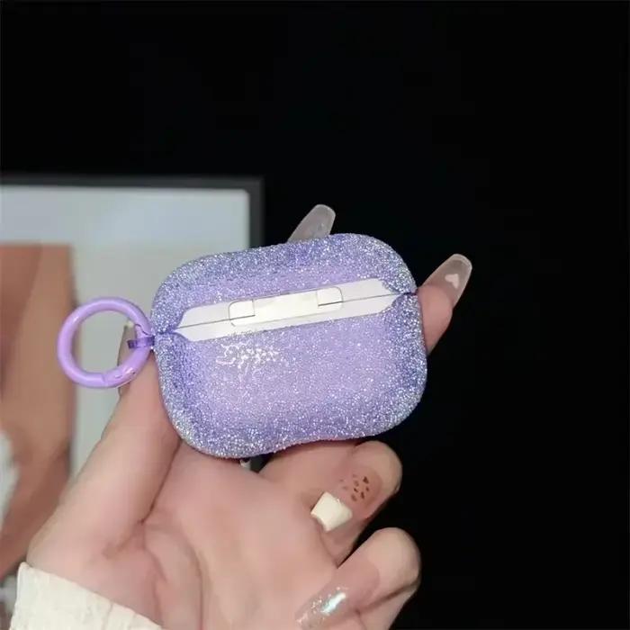 Étui de protection Bling avec biscuits scintillants pour Airpods