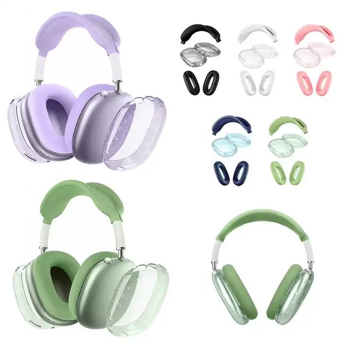 Housse de protection transparente 3D pour écouteurs AirPod Max