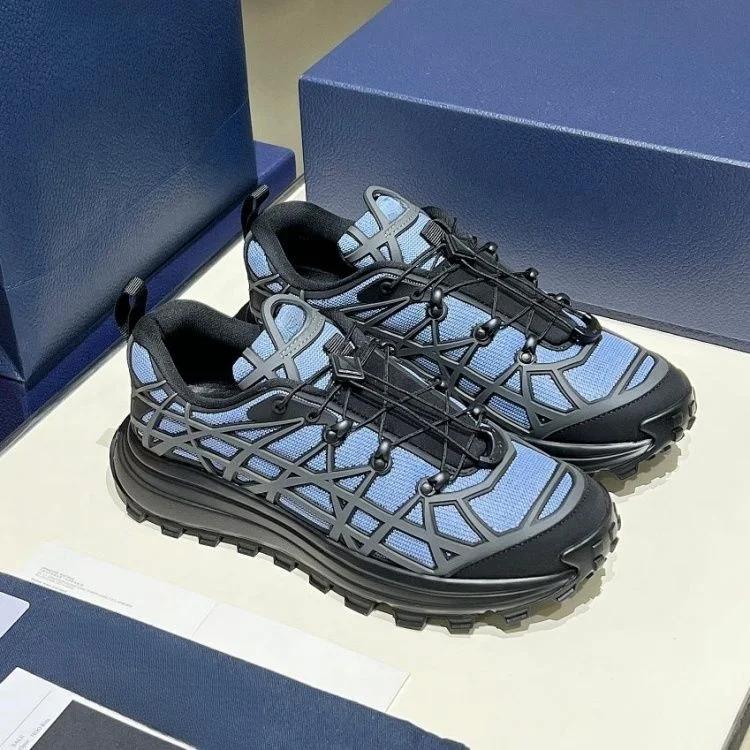 Baskets de luxe pour hommes, respirantes en maille, style fin, chaussures d'été décontractées, confo