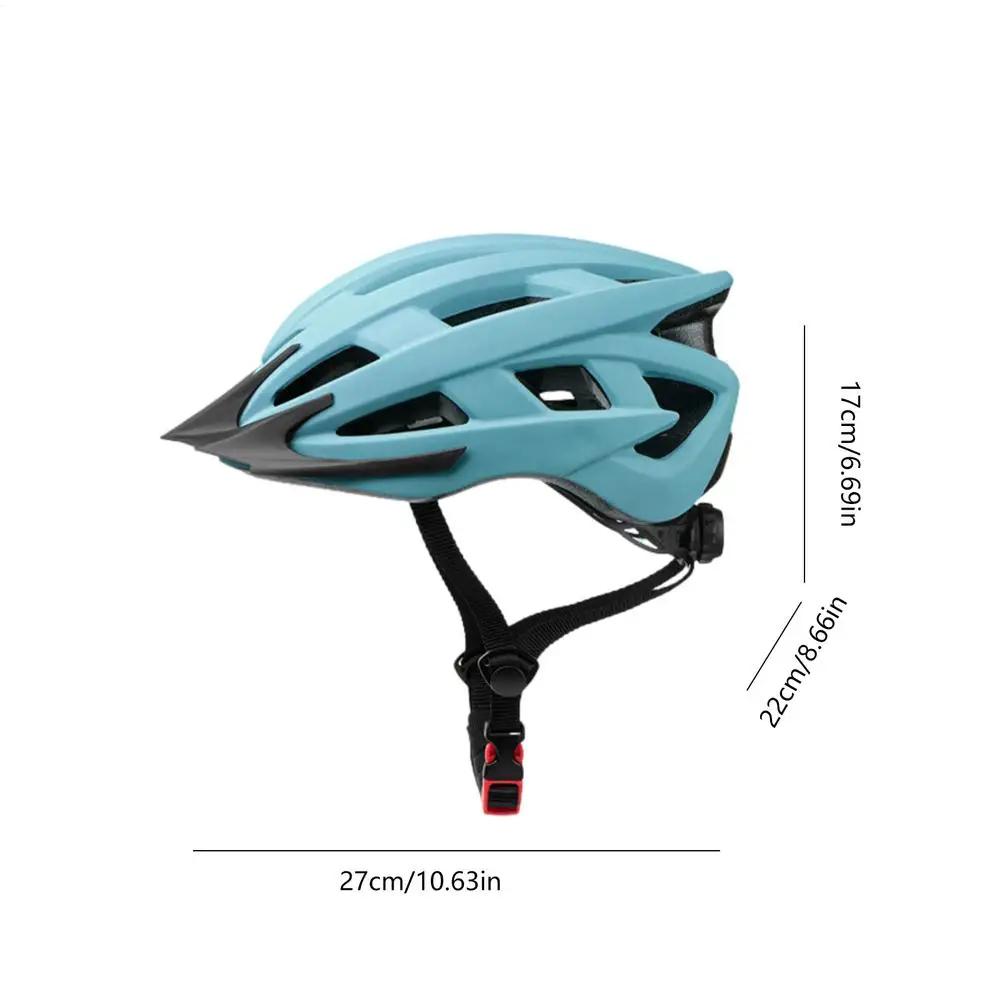 Casque de vélo casque de cyclisme intégré casque de sécurité unisexe protecteur tête de cyclisme équ